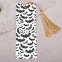 Gothic Bats Bookmark With Coloured Tassel, thumbnail 2 of 3