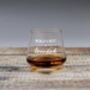 World's Best Grandad Personalised Whiskey Glass, thumbnail 1 of 5