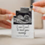 Personalised Baby Scan Photo Block Keepsake, First Mother's Day And Pregnancy Announcement Gift, thumbnail 12 of 12