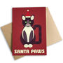 Funny Animal Christmas Cards Pack Of Eight, thumbnail 7 of 9