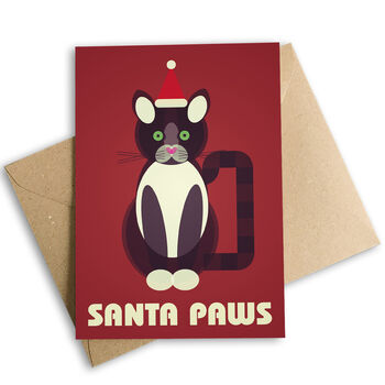 Funny Animal Christmas Cards Pack Of Eight, 7 of 9