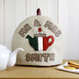 Personalised Irish Flag Tea Pot Cosy Gift, thumbnail 1 of 12