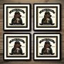 Personalised Bar Runner And Coasters Grizzly Bear, thumbnail 3 of 8