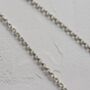 1.7mm Sterling Silver Belcher Chain Necklace, thumbnail 1 of 6