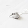 Silver Plated Cat Necklace, thumbnail 5 of 6