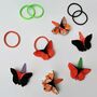 Halloween Fabric, Origami Butterflies, Hair Clip/Bands, thumbnail 9 of 11