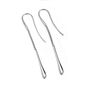 Lucy Quartermaine Sterling Silver Designer Drop Earring, thumbnail 1 of 4