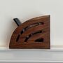 Portable Wooden Remote Caddy, Dark Walnut Wood, thumbnail 1 of 7