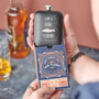 Personalised Gone Fishing Hip Flask, thumbnail 3 of 8