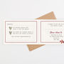 Winter Floral Wedding Invitations, thumbnail 4 of 8