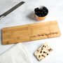 Personalised Home Sweet Home Bamboo Serving Board, thumbnail 5 of 5