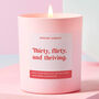 30th Birthday Gift Candle Thirty Flirty And Thriving, thumbnail 1 of 4