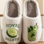 Mojito Embroidered Slippers, thumbnail 1 of 4