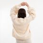 Easy Bubble Stitch Cardigan Knitting Kit, thumbnail 5 of 12
