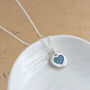 Memorial Ashes Silver Nugget Charm, thumbnail 1 of 8