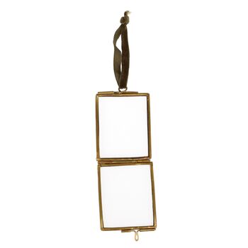 Tiny Distressed Brass Photo Frame, 4 of 4