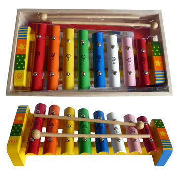 Wooden Xylophone With Song Sheets And Box, 7 of 8