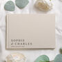 Personalised Wedding Linen Guest Book Traditional, thumbnail 9 of 9
