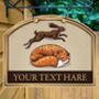 Fox And Hare Personalised Pub Sign/Bar Sign/Man Cave, thumbnail 3 of 8