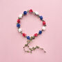 Red, White And Blue Flower Crown, thumbnail 2 of 2