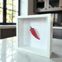 Ceramic Wall Art: Red Chilli, thumbnail 1 of 6