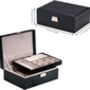 Two Layer Lockable Jewellery Holder Box Organizer, thumbnail 2 of 4