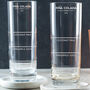 Pina Colada Highball Glass Drinking Gift For Women Her, thumbnail 2 of 4