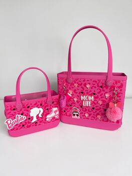 Matchy Matchy Mum And Daughter Crocstyle Bags, 3 of 10