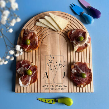 Personalised Maple Charcuterie Board, 2 of 8