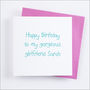 Personalised Relations Happy Birthday Card, thumbnail 7 of 8