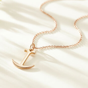 Personalised Anchor Necklace, 3 of 7