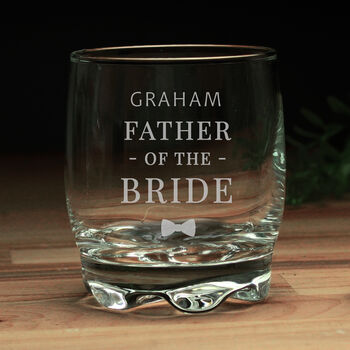 Personalised Father Of The Bride Tumbler Gift Boxed, 2 of 3