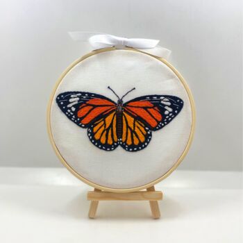 Butterfly Embroidery Kit, Beginners Kit, 9 of 9