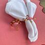 Flamingo Napkin Ring Pink • Set Of Four, thumbnail 2 of 3
