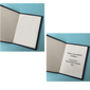 Personalised Wedding Couple Initial Gold Foil Card, thumbnail 10 of 12