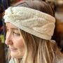 Personalised Knitted Winter Headband, thumbnail 2 of 5