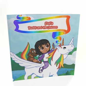 Super Personalised Book Your Child And A Unicorn, 5 of 6