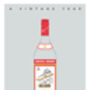 Personalised 'A Vintage Year', Birthday Vodka Print, thumbnail 7 of 12