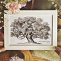 Personalised Family Tree Birth Flower Print, thumbnail 8 of 8