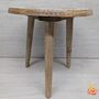 Wooden Gift For Mum,Tripod Table Featuring A Hamsa Hand, thumbnail 3 of 7