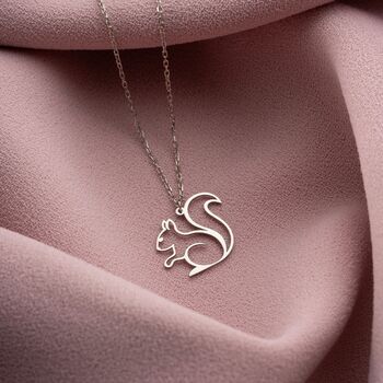 Woodland Magic Squirrel Necklace, 7 of 10