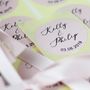 Personalised Wedding Favour Jars Empty With Tags, thumbnail 6 of 8