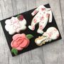 Personalised Floral New Parents Biscuit Gift, thumbnail 2 of 4