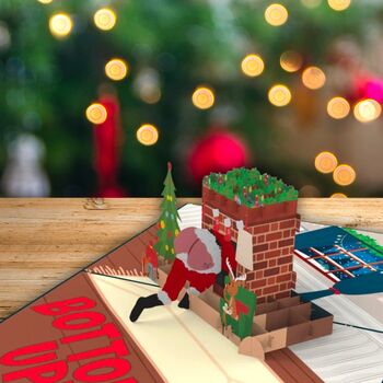 Have A Cracking Christmas! Funny And Cheeky Xmas Card With 3D Pop Ups, 2 of 8