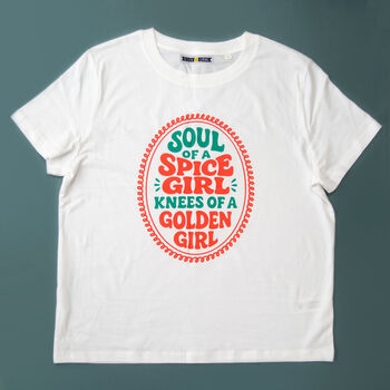 'Soul Of A Spice Girl' Ladies T Shirt, 2 of 4