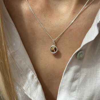 November Birthstone Set Bracelet And Necklace, 3 of 6