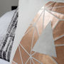 Personalised Metallic Initial Letter Cushion, thumbnail 7 of 8