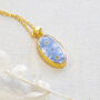 Forget Me Not Pressed Flower Necklace, thumbnail 4 of 8