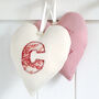 Personalised Initial Heart Decoration Gift, thumbnail 1 of 12