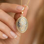 Personalised Solid 9ct Gold Family Locket, thumbnail 1 of 9